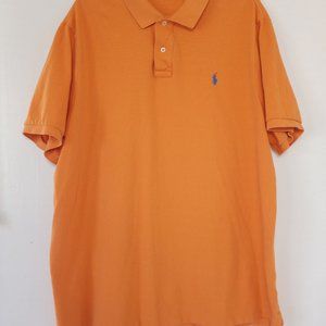 Polo Ralph Lauren Polo Custom Classic Fit Men's Orange Size XXL TTG